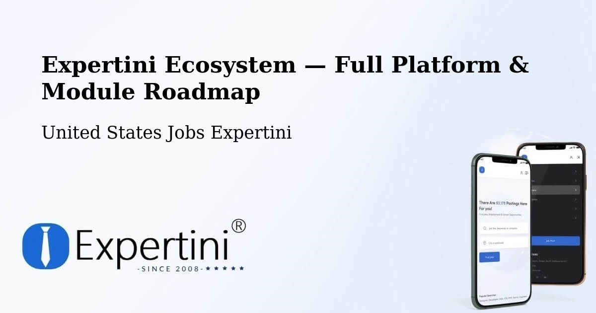 Expertini Ecosystem — Full Platform & Module Roadmap – Malabar
